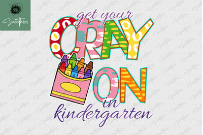 Get Your Crayon In Kindergarten PNG