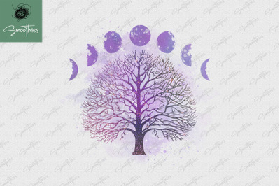 Tree Of Life Spiritual Moonphases Yoga