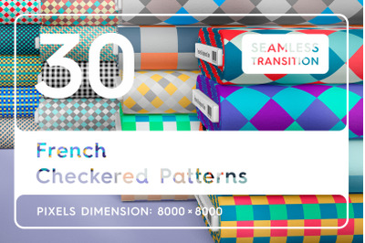 30 French Checkered Patterns