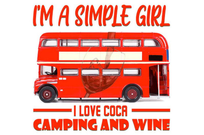 Double Decker Bus Camping Quotes Designs