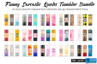 Sarcastic Quote Tumbler. 20 Oz Tumbler Bundle. Wrap Designs