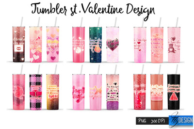 Valentines Quote Tumbler. 20 Oz Tumbler. Wrap Designs s