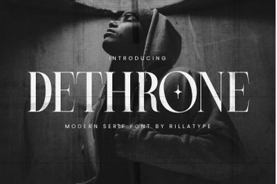 Dethrone - Modern Serif