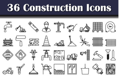 Construction Icon Set