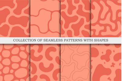 Seamless abstract vector patterns