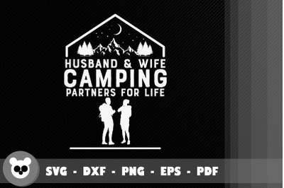 Camping Husband &amp; Wife Partners For Life