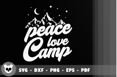 Gift For Camper Peace Love Camp