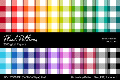 Plaid Digital Papers