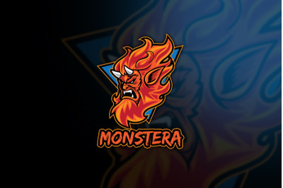 Devil Monstera Esport Logo