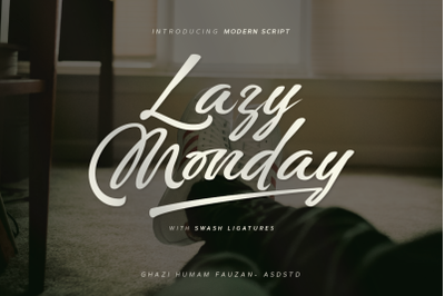 Lazy Monday - Modern Script