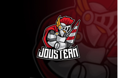 Jousting Warrior Esport Logo