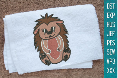 Hedgehog Embroidery Designs