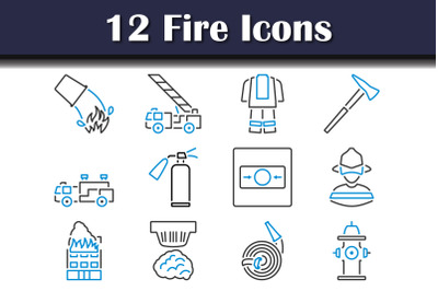 Fire Icon Set