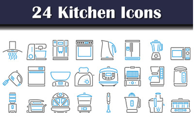 Kitchen Icon Set