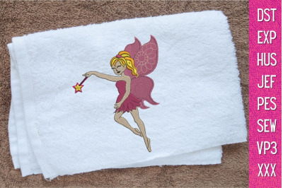 Fairy 1 Embroidery Design