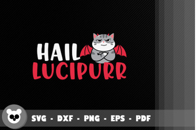 Cute &amp; Funny Satanic Hail Lucipurr