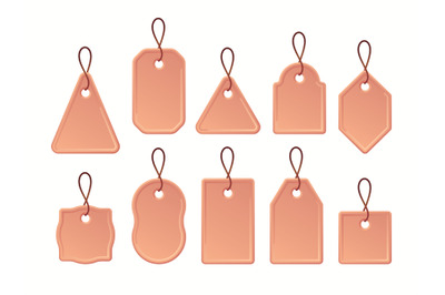 Tags collection. Ads labels for marketplace gifts craft etiqueta for b