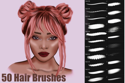 Procreate Hair Brushes