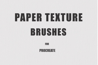 Procreate Paper Texture Brushes