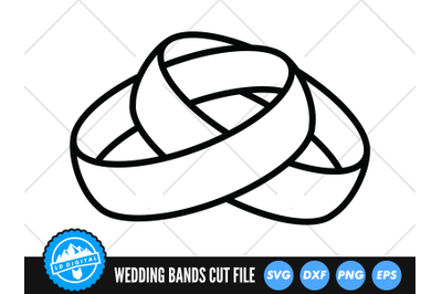 Wedding Band SVG | Wedding Cut File | Marriage SVG