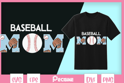 Womens Baseball Mom