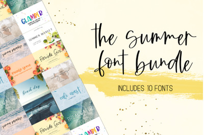 The Summer Font Bundle
