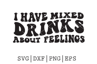 I have mixed drinks SVG