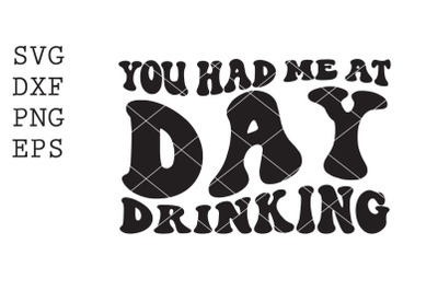 Day drinking SVG