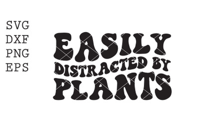 easily distracted by plant SVG