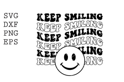 keep smiling SVG