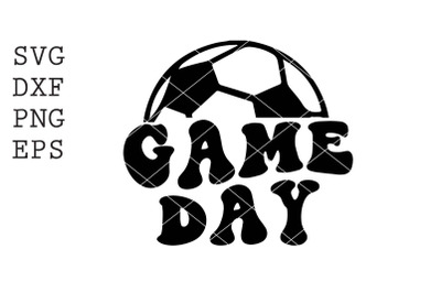 game day soccer SVG