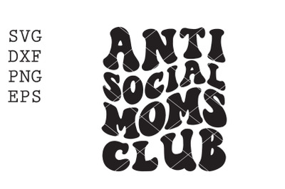 antisocial moms club SVG
