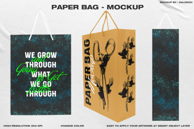 Paper Bag - Mockup