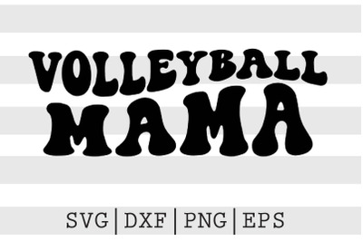 Volleyball mama SVG