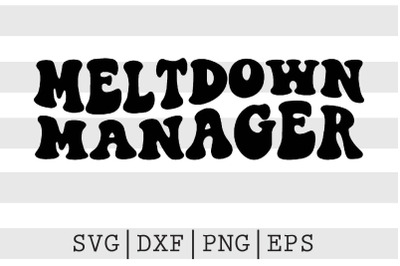 Meltdown manager SVG