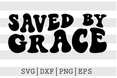 saved by grace SVG