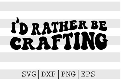 Id rather be crafting SVG
