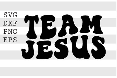 Team Jesus SVG