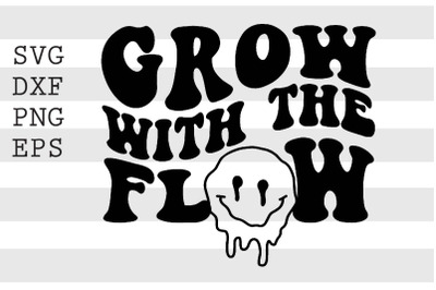 Grow with the flow SVG