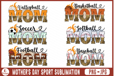 Sport Mama Bundle PNG Vol.1