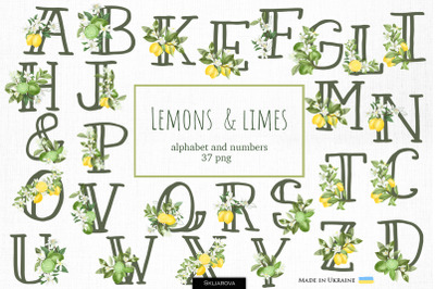 Lemon alphabet