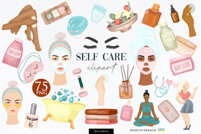 Selfcare clipart