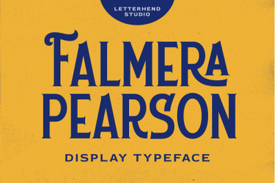 Falmera Pearson - Display Font