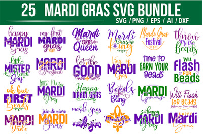 Mardi Gras SVG Bundle