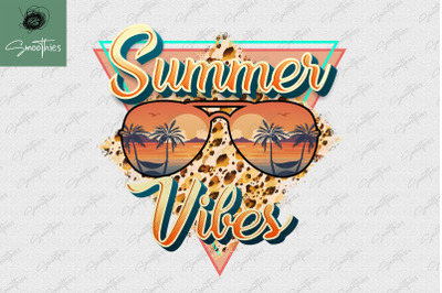 Summer Vibes Retro Vintage Png