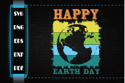 Funny Design Happy Earth Day 2022