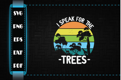 Earth Day I Speak For The Tree