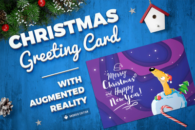 Christmas card with Augmented Reality (Android edition)