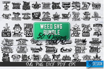 Weed SVG Bundle | Marijuana SVG | 420 SVG Bundle | Cannabis