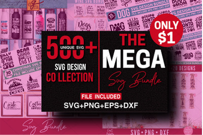 The Mega SVG Bundle